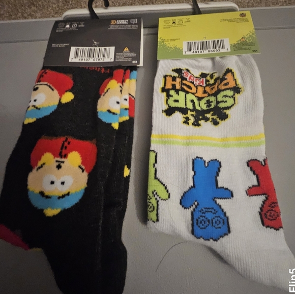Nwt south park and sour patch socks - Picture 3 of 3